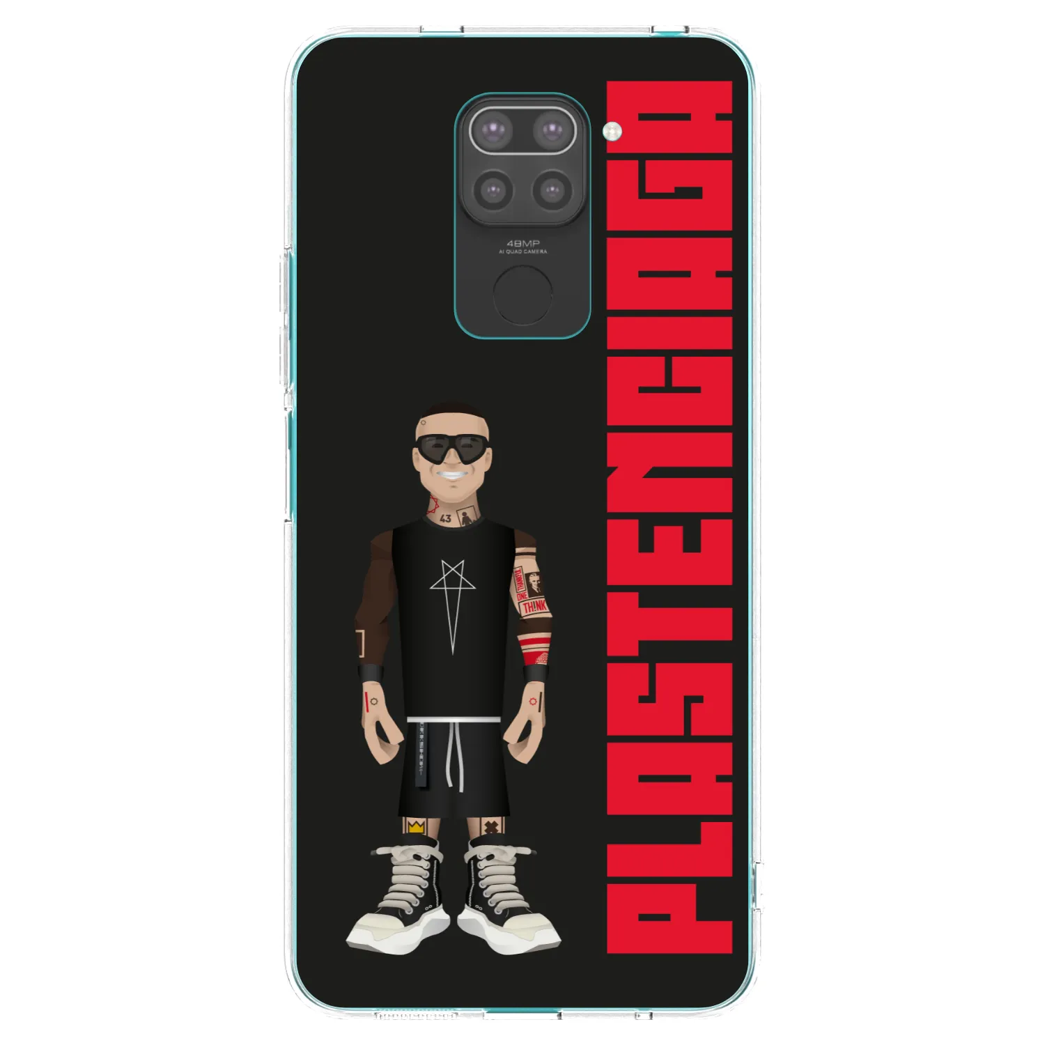 Picasee crna silikonska maskica za Xiaomi Redmi Note 9 - Tomáš Rajchl