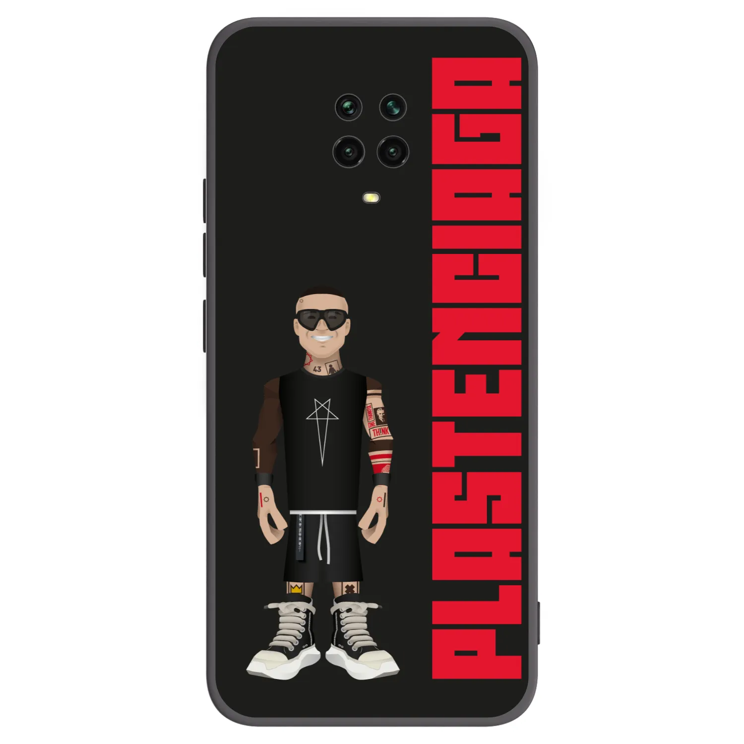 Picasee crna silikonska maskica za Xiaomi Redmi Note 9S - Tomáš Rajchl