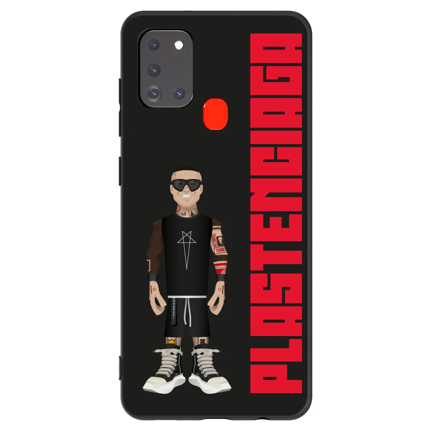 Picasee crna silikonska maskica za Samsung Galaxy A21s - Tomáš Rajchl