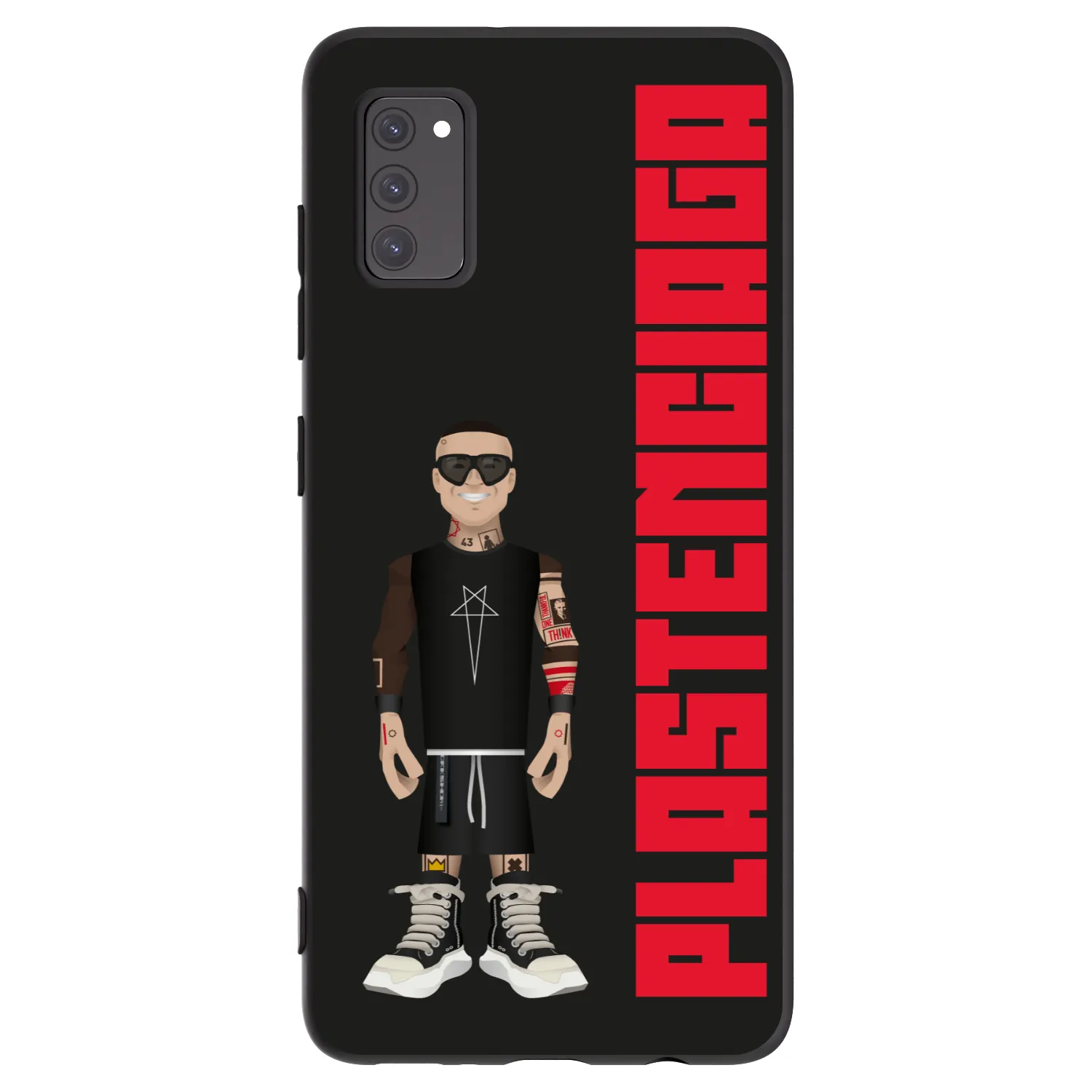 Picasee crna silikonska maskica za Samsung Galaxy A41 A415F - Tomáš Rajchl