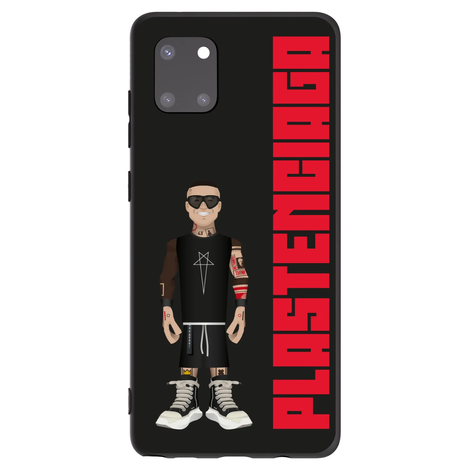 Picasee crna silikonska maskica za Samsung Galaxy Note 10 Lite N770F - Tomáš Rajchl