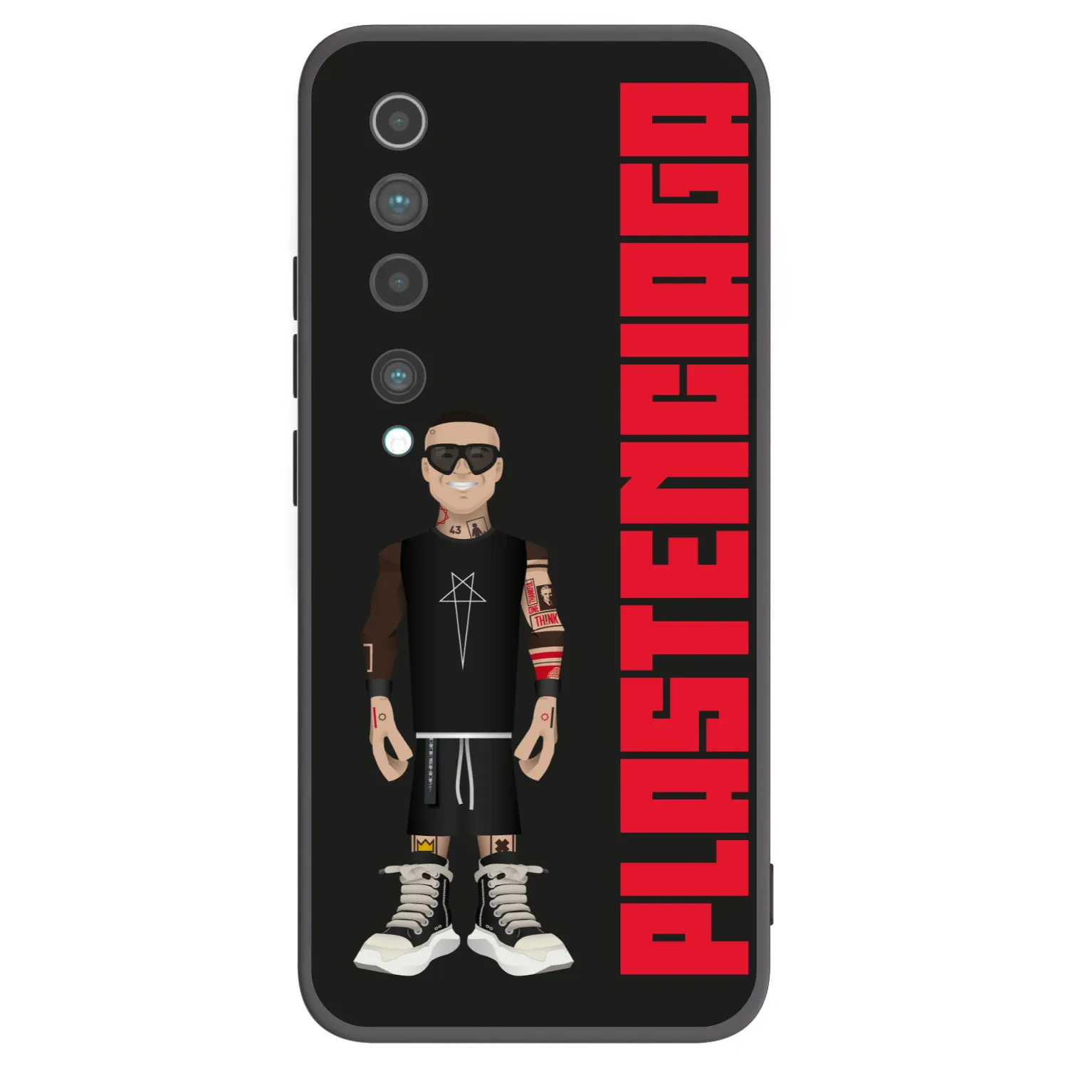 Picasee crna silikonska maskica za Xiaomi Mi 10 - Tomáš Rajchl