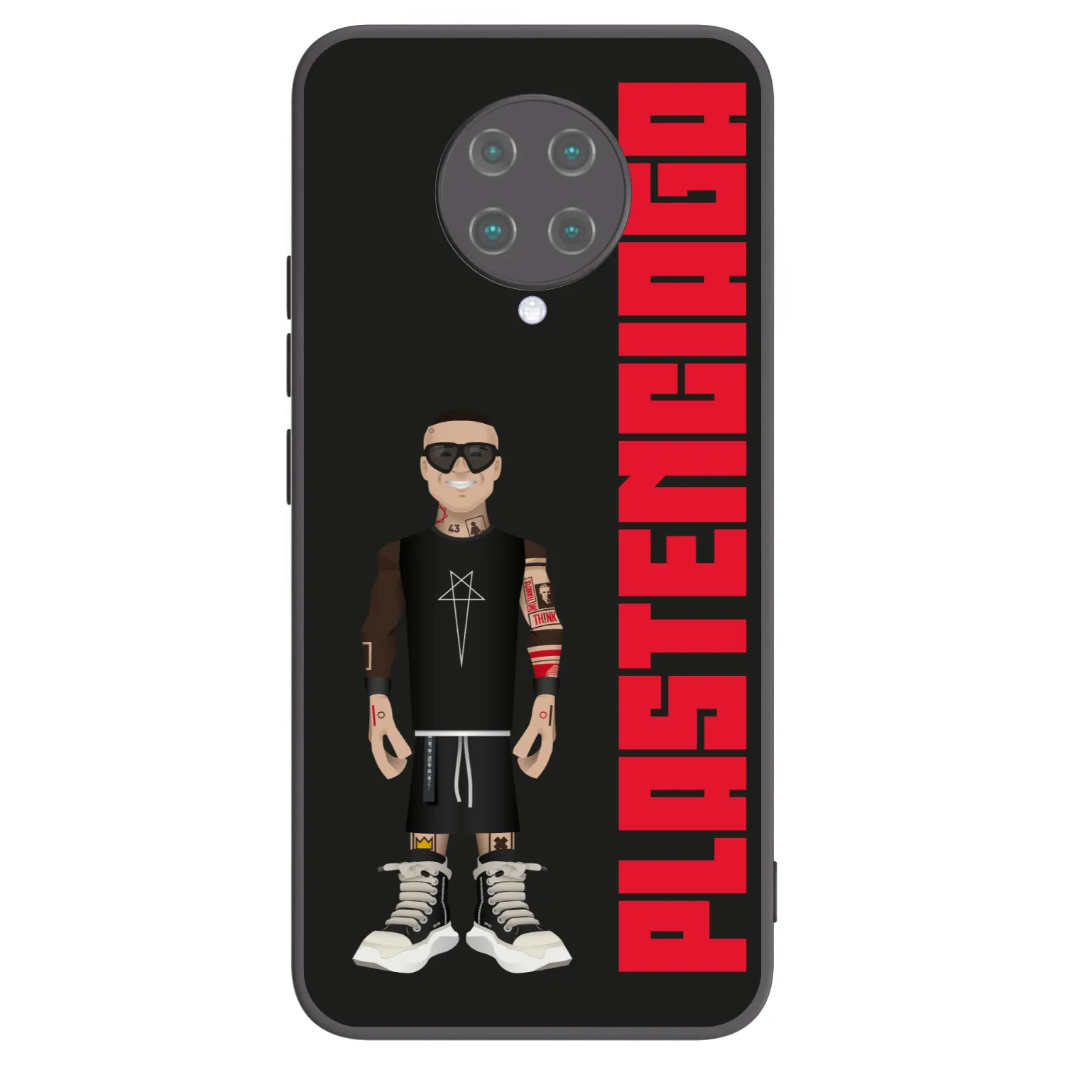 Picasee crna silikonska maskica za Xiaomi Poco F2 Pro - Tomáš Rajchl