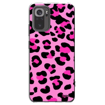 Picasee silikonska prozirna maskica za Xiaomi Redmi Note 10S - Pink Tiger