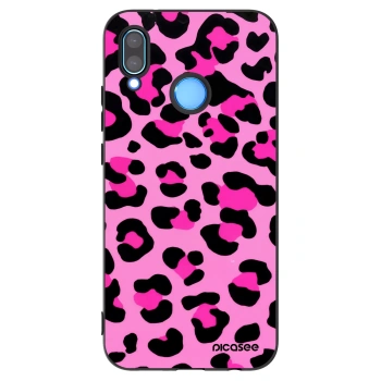 Picasee crna silikonska maskica za Huawei P20 Lite - Pink Tiger