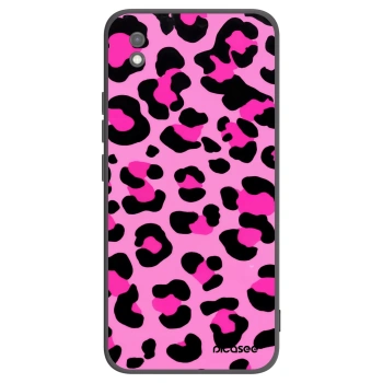 Picasee crna silikonska maskica za Xiaomi Redmi 9AT - Pink Tiger