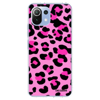 Picasee silikonska prozirna maskica za Xiaomi Mi 11 Lite - Pink Tiger