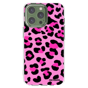 Picasee silikonska prozirna maskica za Apple iPhone 13 Pro - Pink Tiger