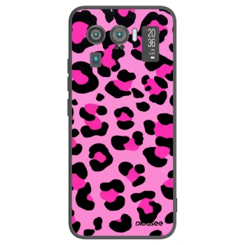 Picasee crna silikonska maskica za Xiaomi Mi 11 Ultra - Pink Tiger