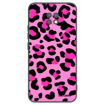Picasee crna silikonska maskica za Xiaomi Redmi Note 9T - Pink Tiger