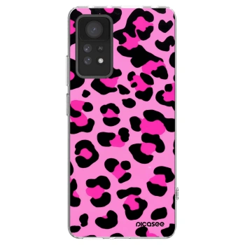 Picasee silikonska prozirna maskica za Xiaomi Redmi Note 11 Pro - Pink Tiger