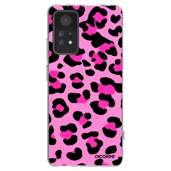 Picasee silikonska prozirna maskica za Xiaomi Redmi Note 11 Pro 5G - Pink Tiger