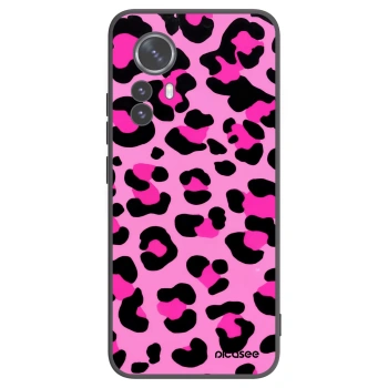 Picasee crna silikonska maskica za Xiaomi 12 Pro - Pink Tiger