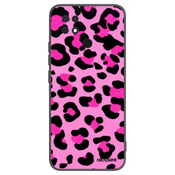 Picasee crna silikonska maskica za Xiaomi Redmi 10C - Pink Tiger