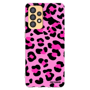 Picasee silikonska prozirna maskica za Samsung Galaxy A33 5G A336 - Pink Tiger