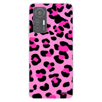 Picasee silikonska prozirna maskica za Xiaomi 12 Lite - Pink Tiger
