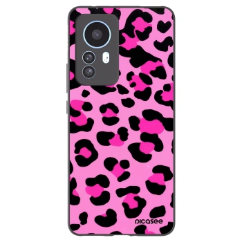 Picasee crna silikonska maskica za Xiaomi 12T - Pink Tiger