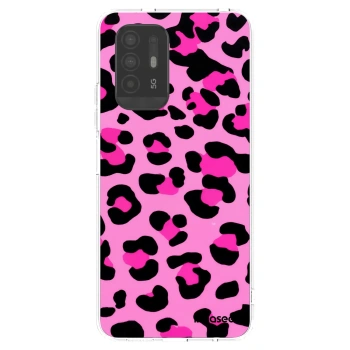 Picasee silikonska prozirna maskica za OPPO A94 5G - Pink Tiger