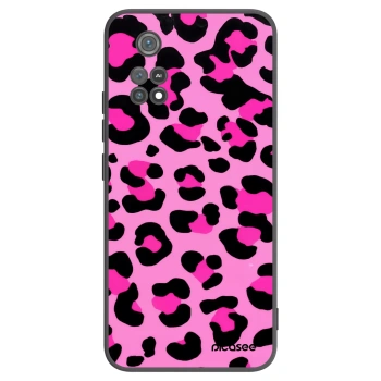 Picasee crna silikonska maskica za Xiaomi Poco M4 Pro - Pink Tiger