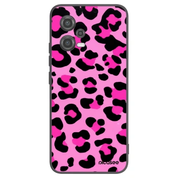 Picasee crna silikonska maskica za Xiaomi Poco X5 - Pink Tiger