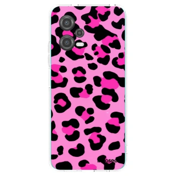Picasee silikonska prozirna maskica za Xiaomi Poco X5 - Pink Tiger