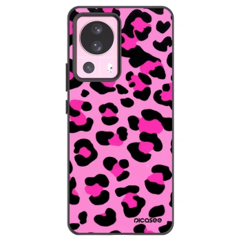 Picasee crna silikonska maskica za Xiaomi 13 Lite - Pink Tiger