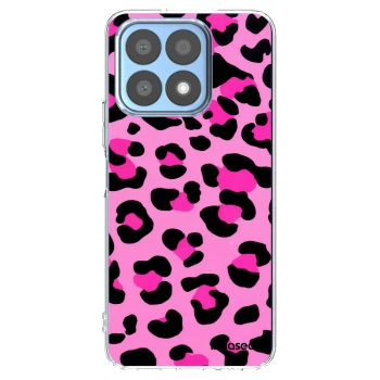 Picasee silikonska prozirna maskica za Honor X8a - Pink Tiger
