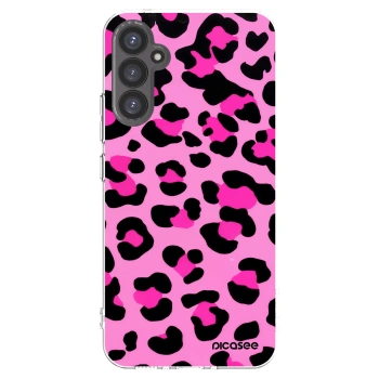 Picasee silikonska prozirna maskica za Samsung Galaxy A34 5G A346B - Pink Tiger