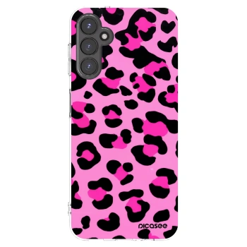 Picasee silikonska prozirna maskica za Samsung Galaxy A14 5G A146P - Pink Tiger
