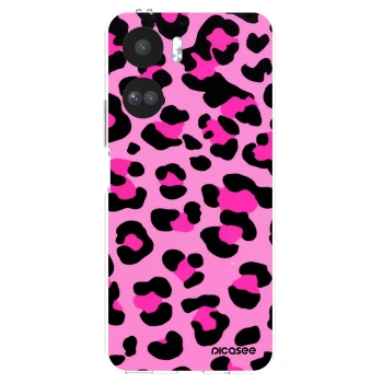 Picasee silikonska prozirna maskica za Honor 90 Lite 5G - Pink Tiger