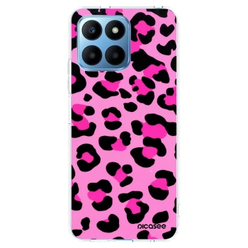 Picasee silikonska prozirna maskica za Honor 70 Lite - Pink Tiger