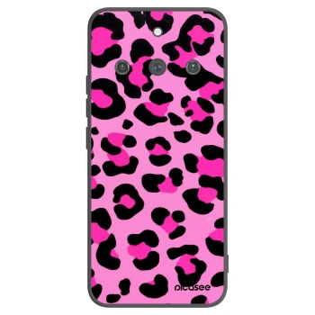 Picasee crna silikonska maskica za Realme 11 Pro+ - Pink Tiger