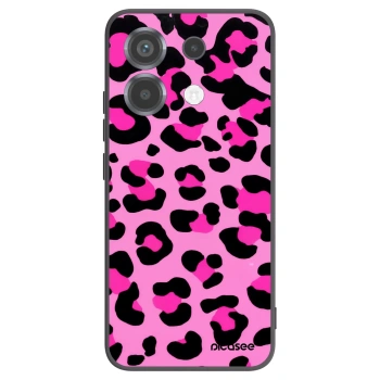 Picasee crna silikonska maskica za Xiaomi Poco X6 - Pink Tiger