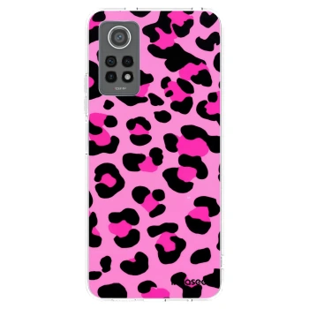 Picasee silikonska prozirna maskica za Xiaomi Redmi Note 12 Pro 4G - Pink Tiger