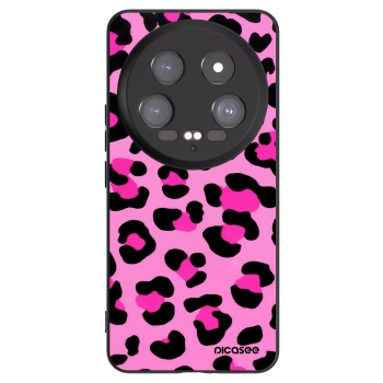Picasee crna silikonska maskica za Xiaomi 14 Ultra - Pink Tiger