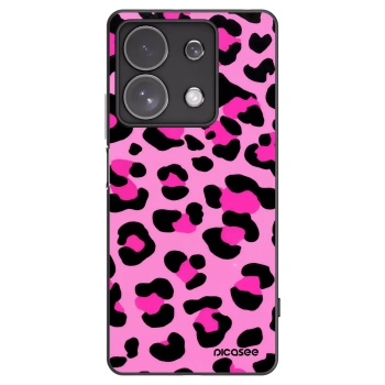 Picasee crna silikonska maskica za Xiaomi Redmi Note 13 Pro 4G - Pink Tiger