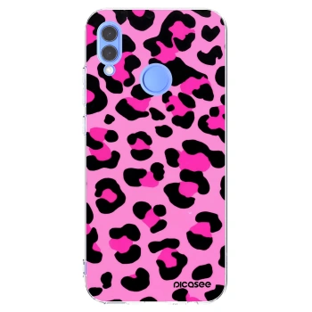 Picasee silikonska prozirna maskica za Honor 10 Lite - Pink Tiger