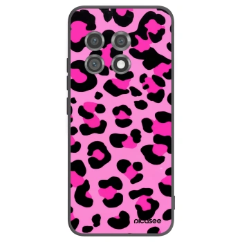 Picasee crna silikonska maskica za OnePlus 11 5G - Pink Tiger