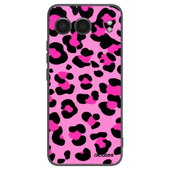 Picasee crna silikonska maskica za OnePlus Nord 4 - Pink Tiger