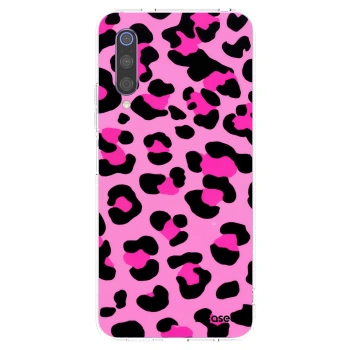 Picasee silikonska prozirna maskica za Xiaomi Mi 9 - Pink Tiger