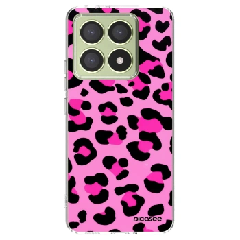 Picasee silikonska prozirna maskica za Xiaomi 14T - Pink Tiger