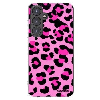 Picasee silikonska prozirna maskica za Samsung Galaxy S24 FE S721B - Pink Tiger
