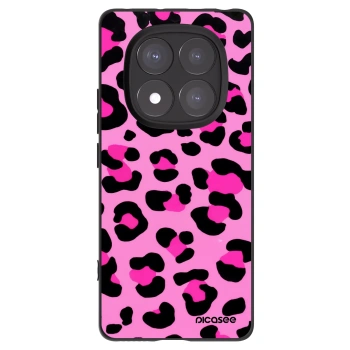 Picasee crna silikonska maskica za Xiaomi Redmi Note 14 Pro+ 5G - Pink Tiger