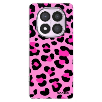 Picasee silikonska prozirna maskica za Xiaomi Redmi Note 14 Pro 5G - Pink Tiger