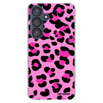 Picasee silikonska prozirna maskica za Samsung Galaxy S25 5G - Pink Tiger
