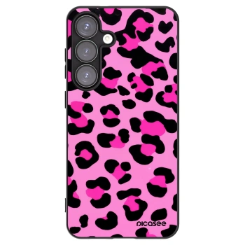 Picasee crna silikonska maskica za Samsung Galaxy S25+ 5G - Pink Tiger