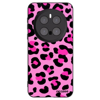 Picasee crna silikonska maskica za Honor Magic7 Pro 5G - Pink Tiger