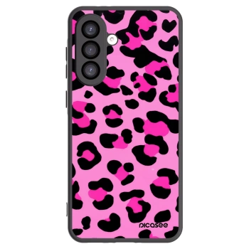 Picasee crna silikonska maskica za Samsung Galaxy A26 5G A266B - Pink Tiger
