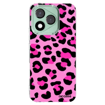 Picasee silikonska prozirna maskica za Honor 400 Lite 5G - Pink Tiger