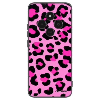 Picasee crna silikonska maskica za Xiaomi Poco C75 - Pink Tiger